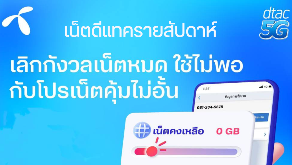 เน็ตดีแทครายสัปดาห์